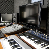 The mixing station Close-Up